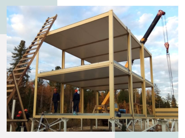 Строительство модульных здания Сестрорецк