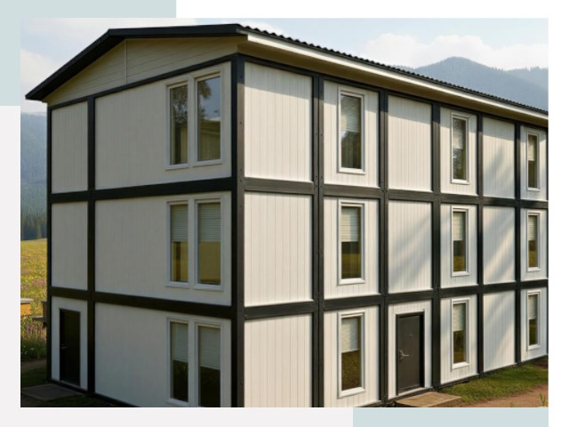 Модульные общежития в Сестрорецке