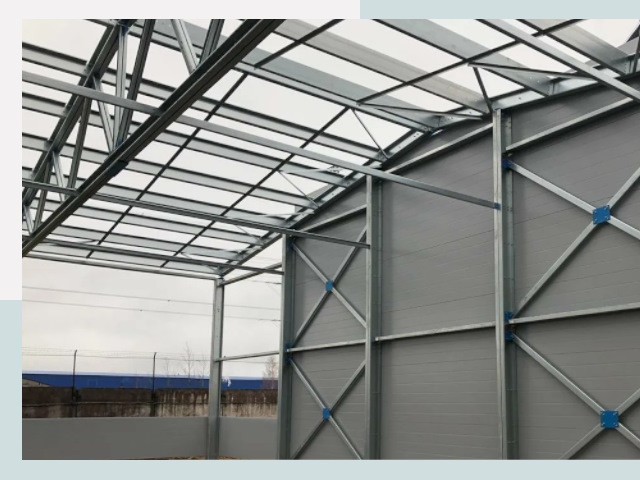 Каркасные ангары от СтальСтрой-Сст по цене от 615 руб.
