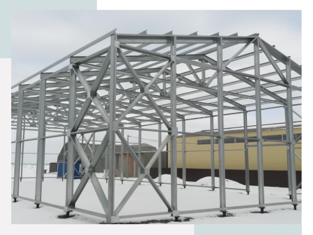 Каркасные ангары в Сестрорецке