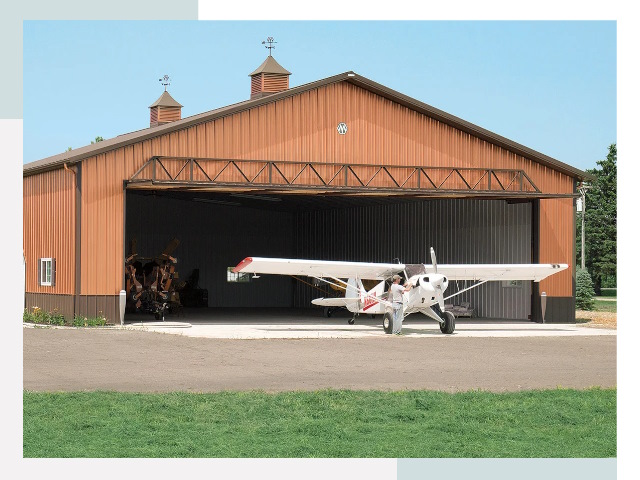 Ангары для самолетов в Сестрорецке