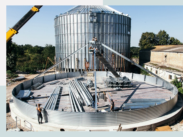 Силосы для зерна в Сестрорецк от 615 руб. - Надёжное хранение