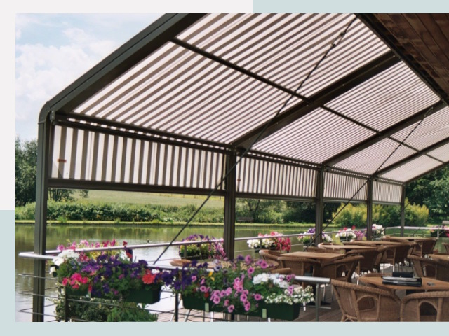 Элегантные навесы для кафе от 615 руб в Сестрорецк