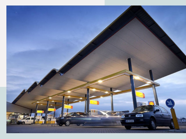 Навесы для АЗС в Сестрорецк от 615 руб. - Защита и комфорт
