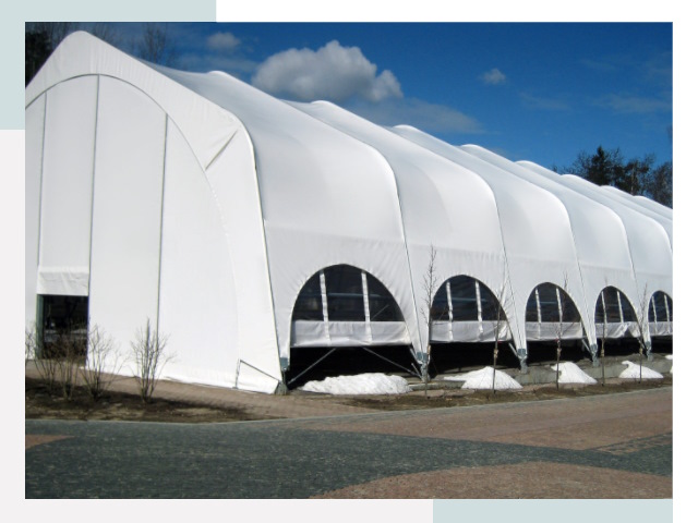 Каркасно-тентовые сооружения в Сестрорецке