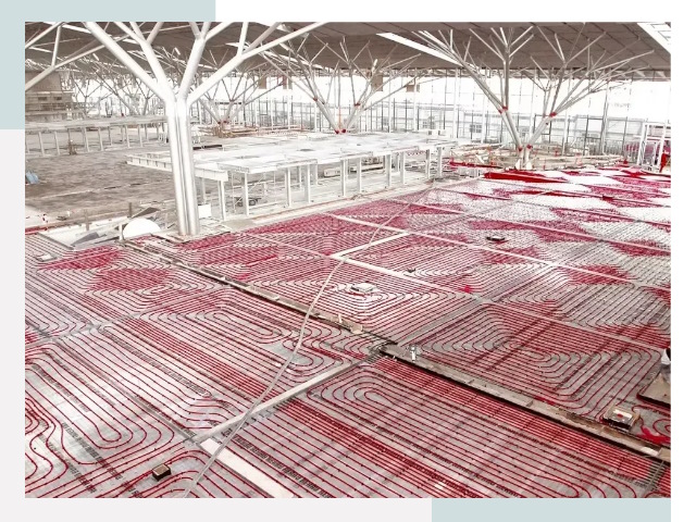 Отопление ангаров в Сестрорецке