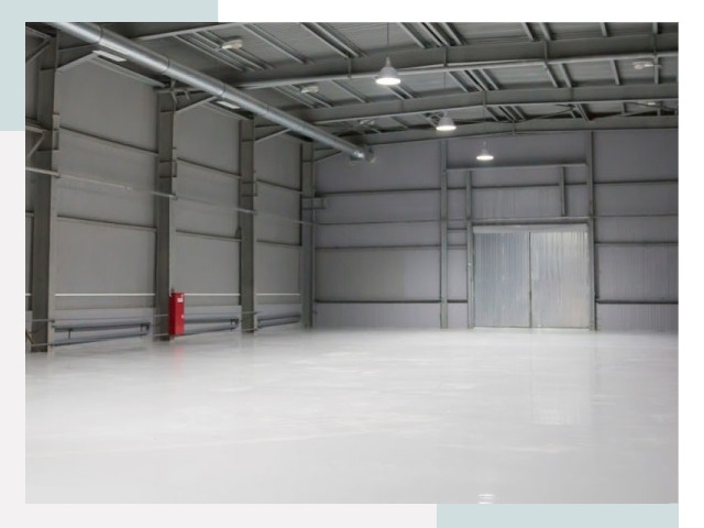 Полы для ангаров в Сестрорецке