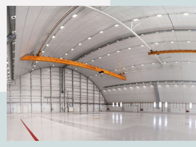 Оснащение ангаров в Сестрорецк от СтальСтрой-Сст - цена от 615 руб.