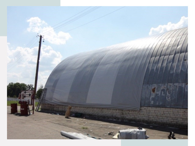 Ремонт ангаров в Сестрорецке